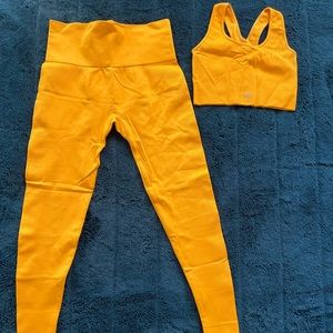Set Active Yellow Workout Set